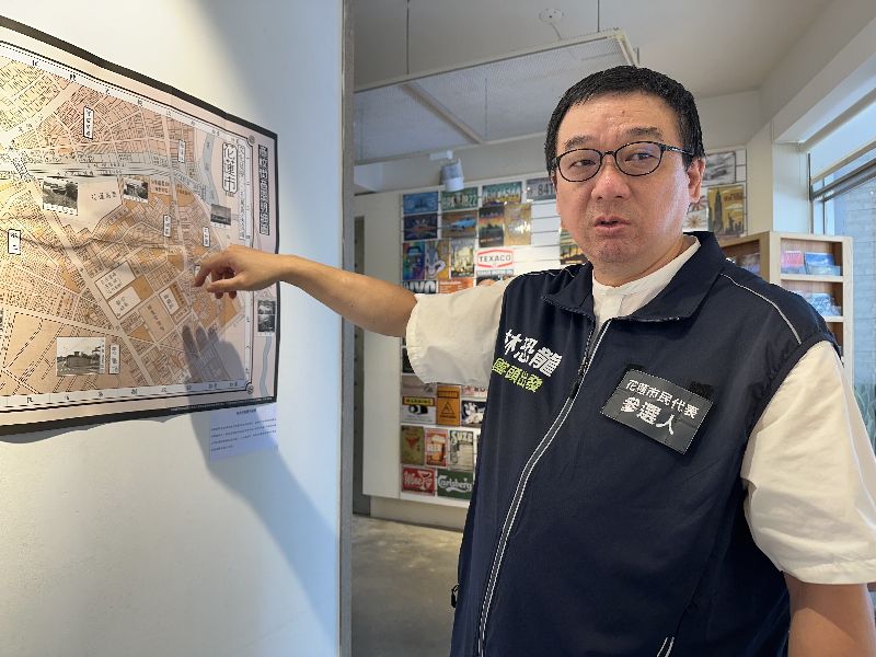林恐龍正式投入花蓮市民代表選舉，名字引起關注。（圖／中央社）