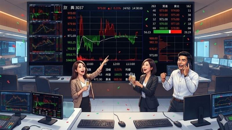 欣興逆勢翻紅國巨反跌　PCB女王揭真相