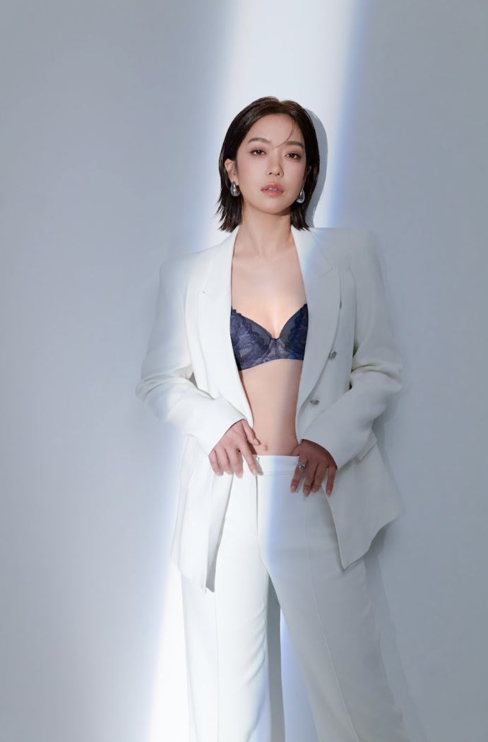 大霈脫穎而出擔任內衣品牌全新代言人。（圖／台灣華歌爾Wacoal提供）