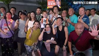洋流席捲南機場！沈伯洋掃街現場一次看