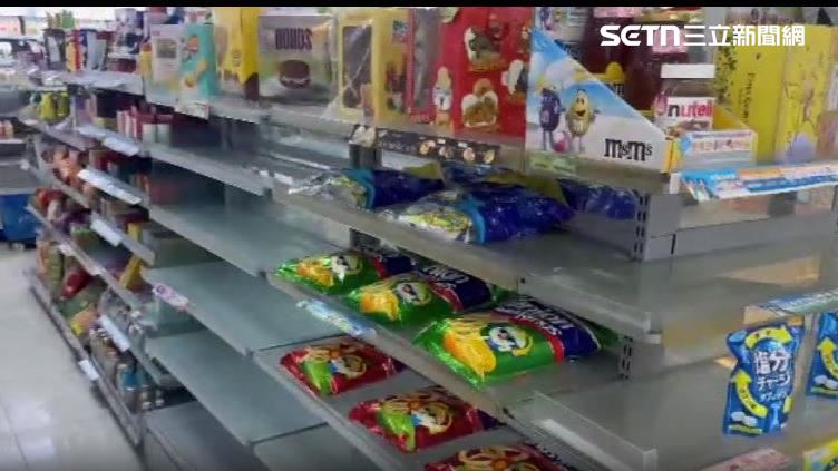 東琉線週四繼續停航　超商熟食區被買光