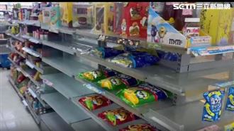 東琉線週四繼續停航　超商熟食區被買光