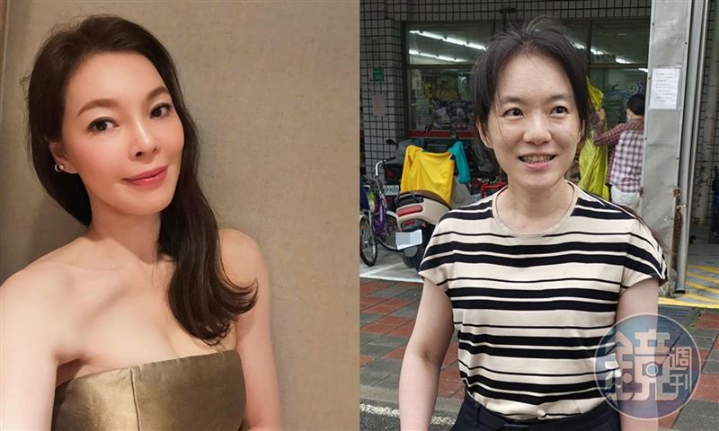 曾馨瑩(左)和陳幸妤(右)近來接連陷入家庭風波。(翻攝曾馨瑩IG、本刊資料照)