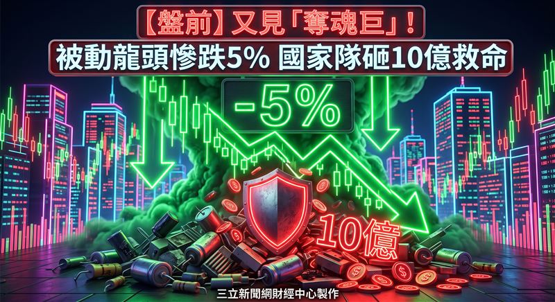 又見「奪魂巨」！國家隊砸10億撐盤