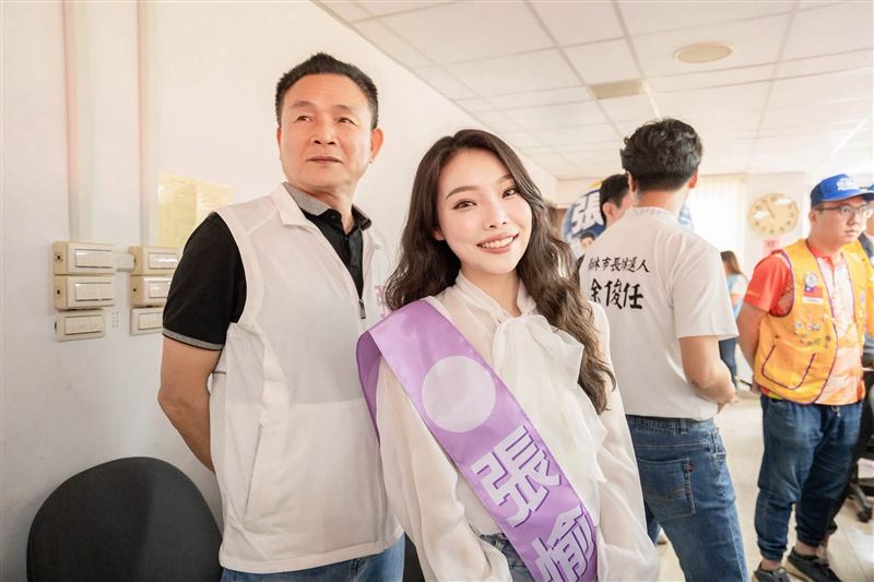 彰化縣議員參選人(員林、大村、永靖)張愉婕。(圖/翻攝自張愉婕臉書)