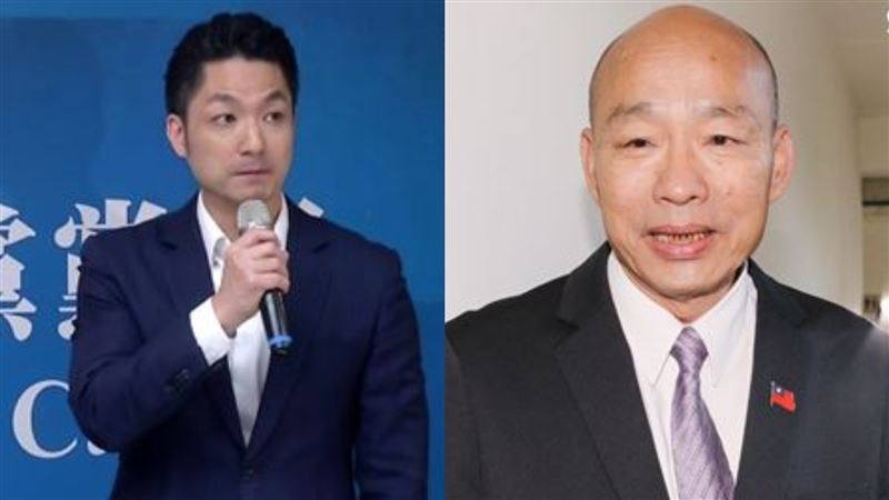 台北市長蔣萬安（左）、立法院院長韓國瑜（右）。（組合圖／翻攝畫面、資料照）
