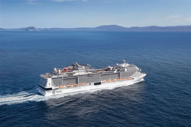 MSC榮耀號宣布2027年臺灣航線。（圖／旅宿業者提供）
