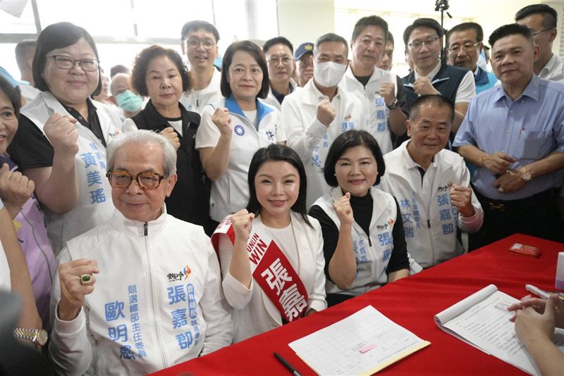 今登記參選縣長,張嘉郡:承擔責任接續建設加速前進,讓雲林更好