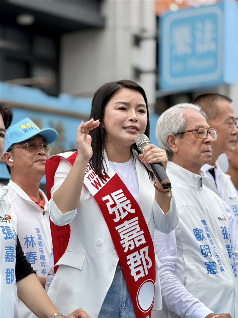 今登記參選縣長,張嘉郡:承擔責任接續建設加速前進,讓雲林更好