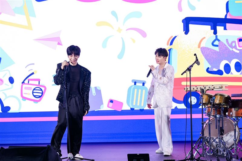 儲旭、王倚軒合作演出。(圖/夸克傳媒 提供)