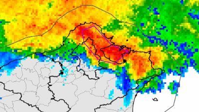 國家警報警了！北北基大雷雨　警戒區域曝