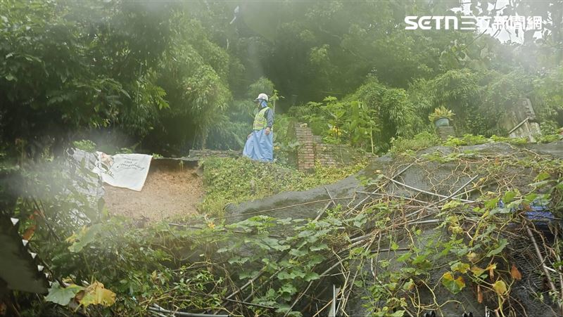 新／北市土石滑落意外　警消圍封鎖線警戒
