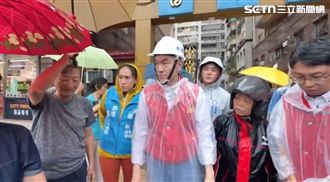 市長謝國樑勘災！居民：下雨5分鐘就淹