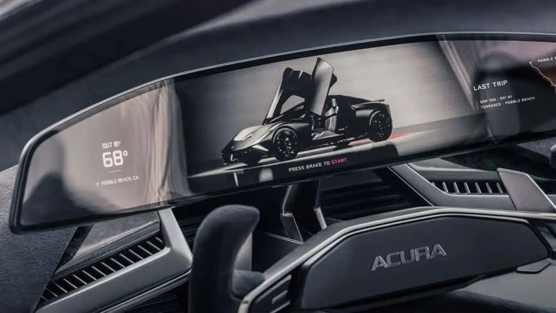 Acura Nexera具備強烈的電動車設計元素。(圖/翻攝Acura網站)