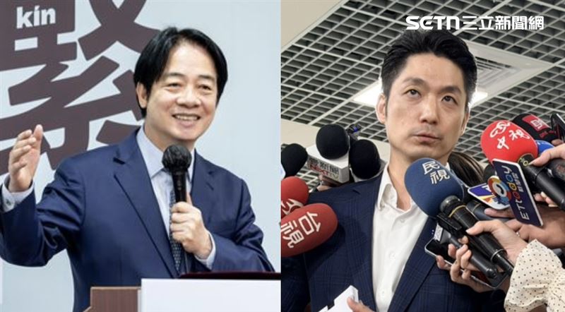 答詢扯高雄被賴清德酸,蔣萬安8字回嗆了(組合圖/總統府提供、記者陳思妤攝影)