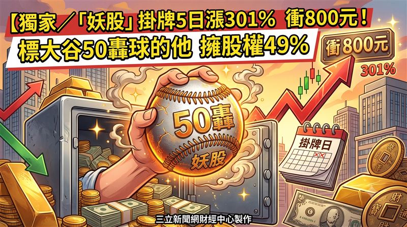 捷立康專注於高分子生醫材料及女性乳房腫瘤術後重建,該檔股票登錄興櫃僅短短數天,單日股價便強勢狂飆25.27%,掛牌第五日股票飆漲了301%,衝破800元天價。(圖/AI製圖)