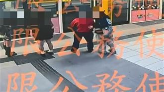 紅衣阿北捷運偷拍裙底風光　遭正義哥活逮