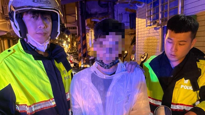 板橋男違規遇警狂飆！落網遭通緝身分曝光
