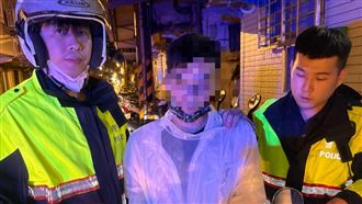 板橋男違規遇警狂飆！落網遭通緝身分曝光