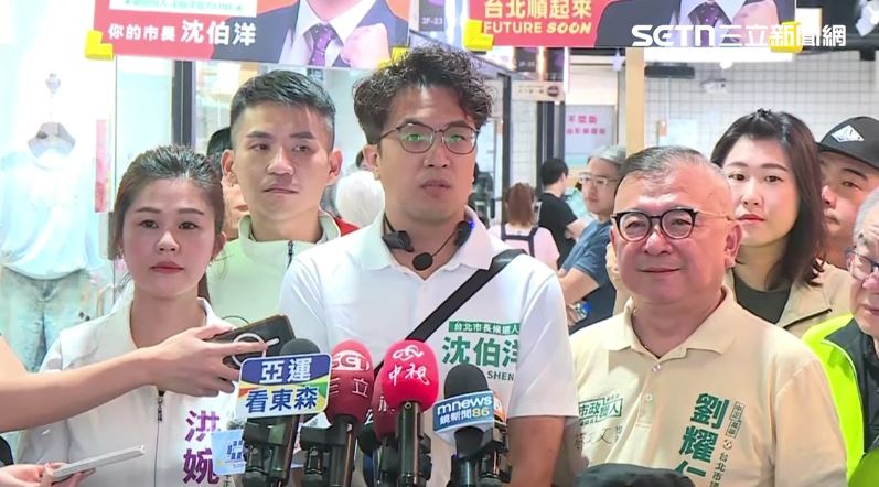沈伯洋表示,公辦辯論是「地板」,是應該做的事,但能辯論才是核心,他希望能夠互相詰問、能追問,也能讓市民提問。(圖/翻攝畫面)