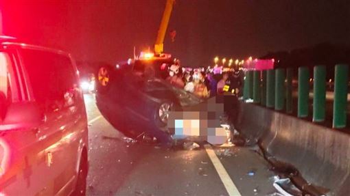 國道4車連環撞「102歲人瑞」經歷驚險事故