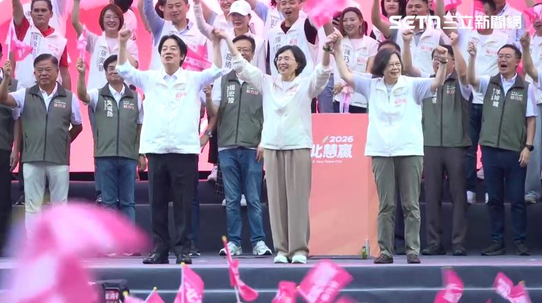 拚新北首位女市長！蔡英文助陣蘇巧慧
