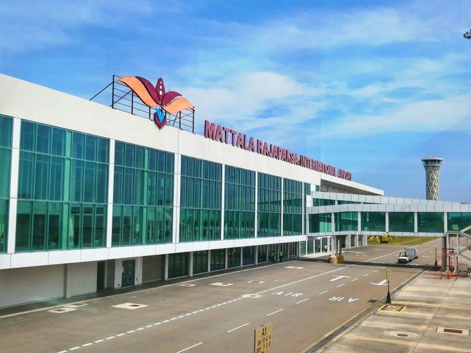 馬特拉賈帕克薩國際機場(MRIA)營運狀況持續惡化,有「世界最空國際機場」封號。(圖/翻攝自X平台 @YRanaraja)