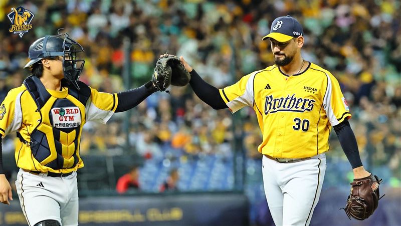 中信兄弟先發投手勝騎士。(圖/中信兄弟提供)