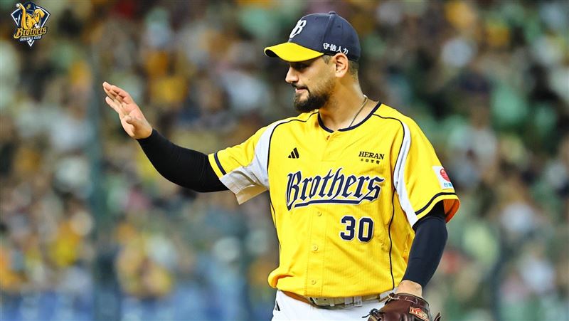 中信兄弟先發投手勝騎士。(圖/中信兄弟提供)