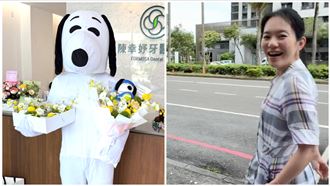 陳幸妤上班見「牠」露甜笑　網：變大麥町