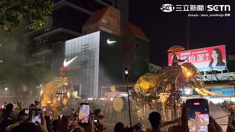 大象來了動線混亂惹民怨 沈伯洋說話了