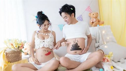甜秀孕肚辣照　香蕉妻認了：原本不想生