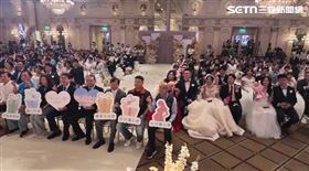 新北聯合婚禮登場　百對新人浪漫互許終身