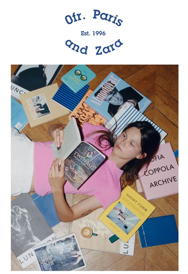 ZARA與0fr. Paris推出聯名系列，推出男女裝與家飾商品。（圖／品牌業者提供）