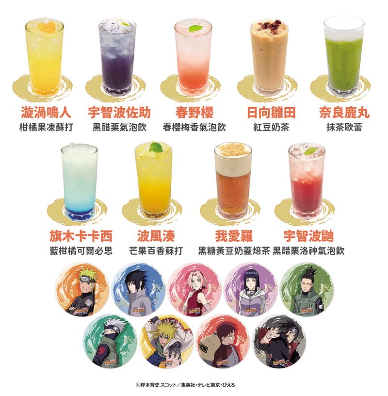 內用或外帶飲品即贈隨機杯墊。(圖/主辦單位提供)