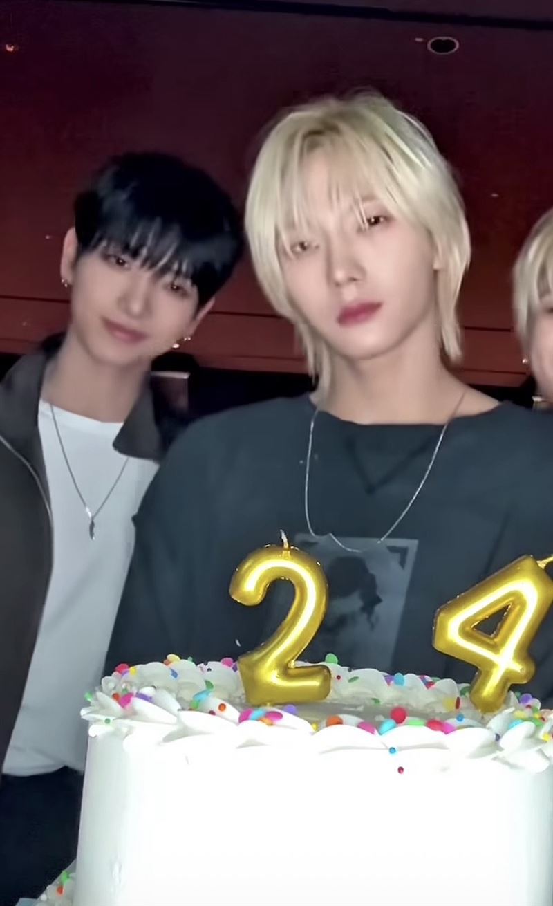 朴成淏日前迎來23歲生日。(翻攝自IG)