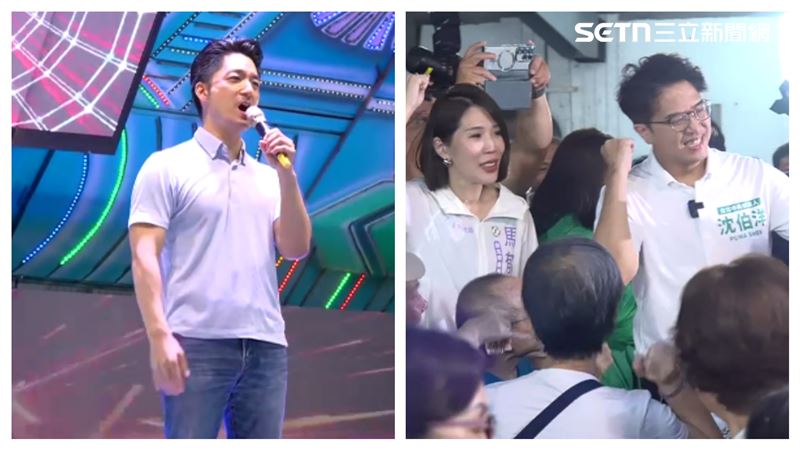 蔣萬安台上致詞　台下民眾喊：沈伯洋凍蒜