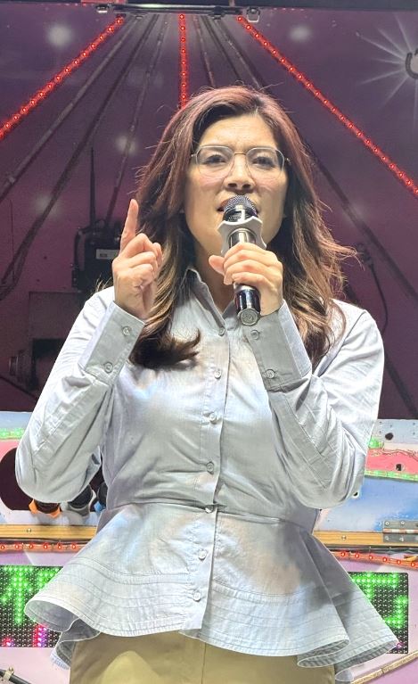 國民黨主席鄭麗文出席大陳鄉親來台70週年活動。(圖/國民黨提供)