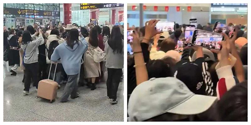 中國追星產業,粉投靠集資應援、票務價差及周邊代購等方式,年收入可達百萬元人民幣。(圖/翻攝自微博)