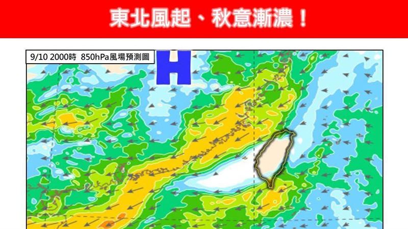 今晨低溫20.3度　首波東北季風最涼時刻曝