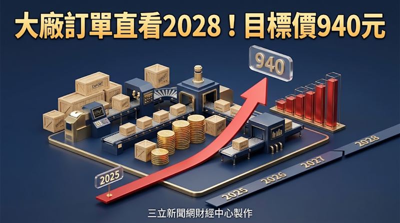 這大廠訂單直看2028年　目標價940元