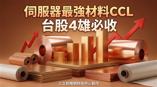 伺服器最強材料CCL　台股4雄必收