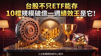 不只ETF能存　10檔規模破億績效王是它！