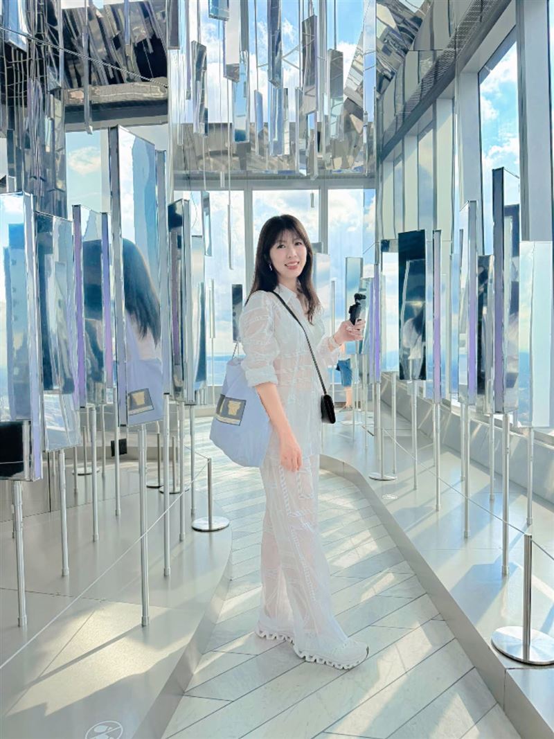 知名律師李怡貞在臉書發文,曝光Melody私下個性。(圖/翻攝自李怡貞臉書)