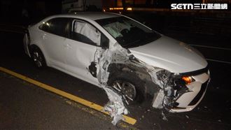 台中男砲彈式猛撞聯結車！警快篩揪毒駕