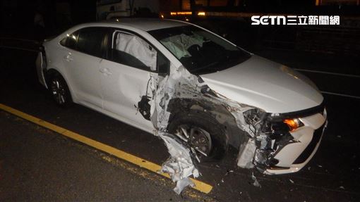 台中男砲彈式猛撞聯結車！警快篩揪毒駕