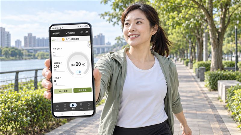 台灣大這App　助攻運動部「揮汗有禮」