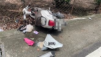 毒蟲拒檢衝撞警車！員警狂追200公尺逮人