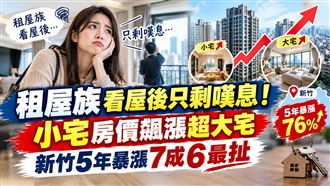 小宅房價飆漲超大宅　她想買房卻只剩嘆息