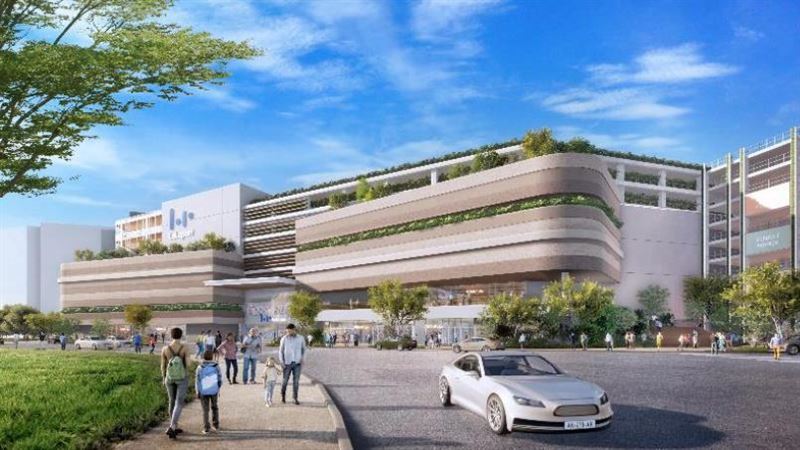 LaLaport高雄預計2026年底至2027年初完工,將為全台規模最大的純日系購物中心。(圖/翻攝自高雄市都發局)